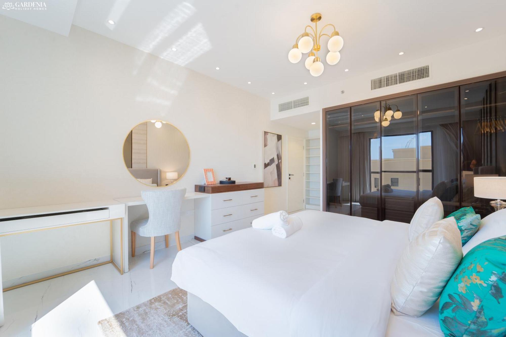 Jbr Amwaj 4 , Upgraded Sea And Ain Dubai Views, 2M Walk To Beach By Gardenia Suitse Buitenkant foto
