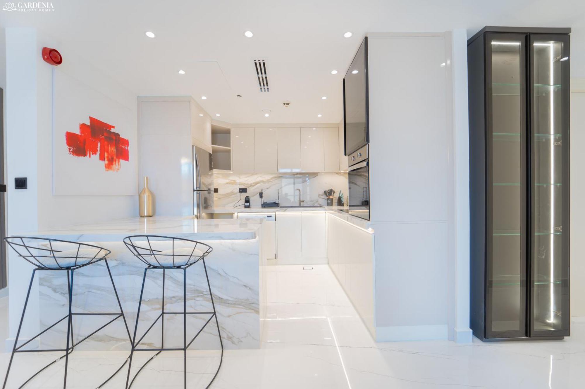 Jbr Amwaj 4 , Upgraded Sea And Ain Dubai Views, 2M Walk To Beach By Gardenia Suitse Buitenkant foto