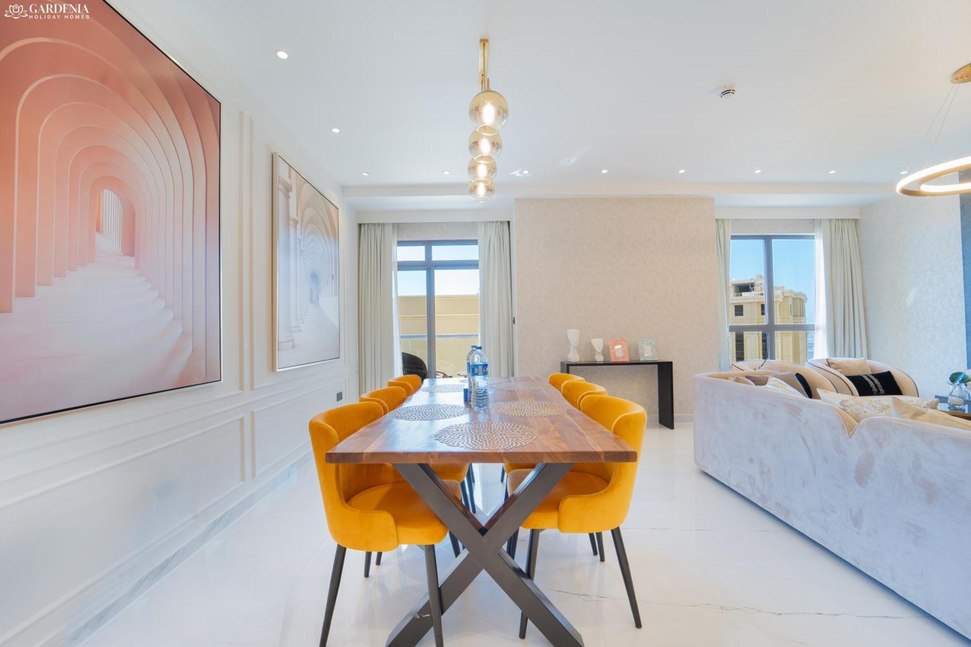 Jbr Amwaj 4 , Upgraded Sea And Ain Dubai Views, 2M Walk To Beach By Gardenia Suitse Buitenkant foto