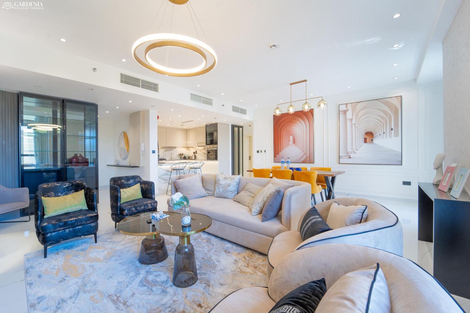 Jbr Amwaj 4 , Upgraded Sea And Ain Dubai Views, 2M Walk To Beach By Gardenia Suitse Buitenkant foto