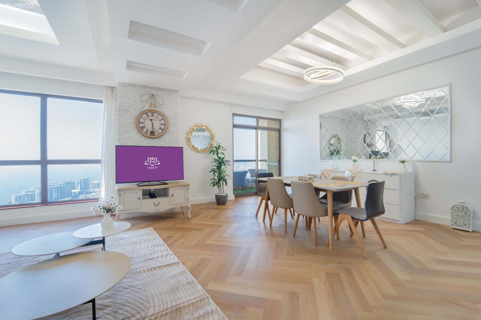 Jbr Amwaj 4 , Upgraded Sea And Ain Dubai Views, 2M Walk To Beach By Gardenia Suitse Buitenkant foto