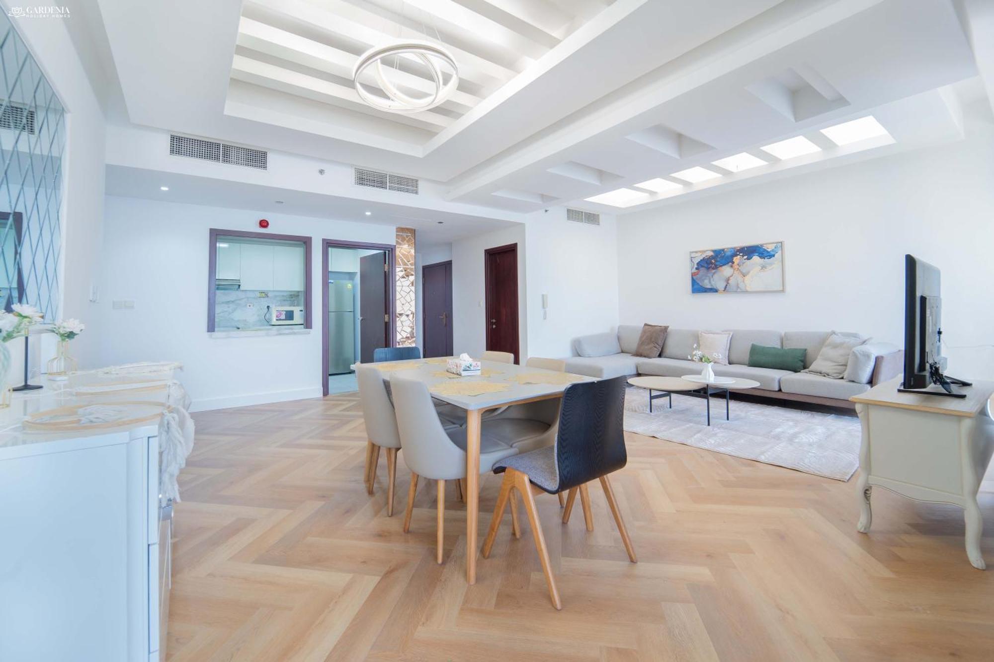 Jbr Amwaj 4 , Upgraded Sea And Ain Dubai Views, 2M Walk To Beach By Gardenia Suitse Buitenkant foto