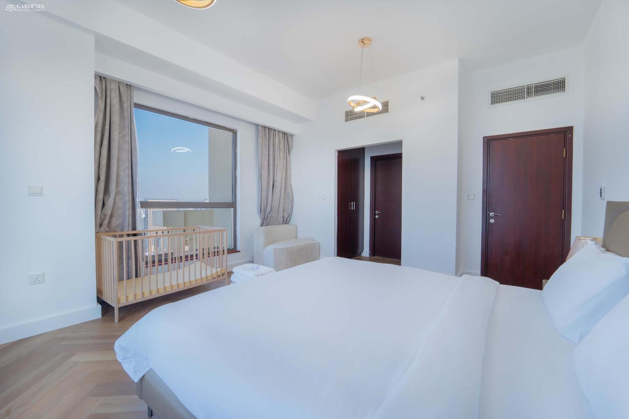 Jbr Amwaj 4 , Upgraded Sea And Ain Dubai Views, 2M Walk To Beach By Gardenia Suitse Buitenkant foto